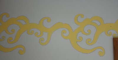hand painted decoration 