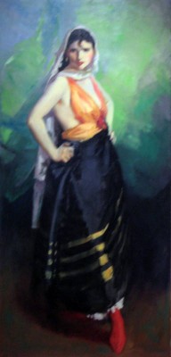 flamenco dancer by Robert Henri