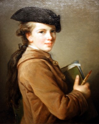 oil portriat of Vigee Le Brun's brother