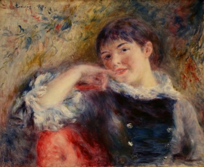 oil portrait by Renoir