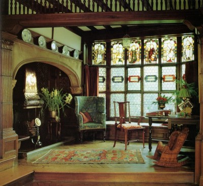 Wightwick Manor Arts and Crafts room England
