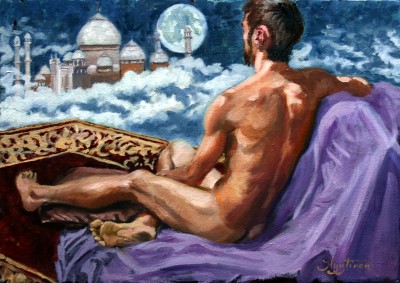 Arabian Nights Fantasy Painting