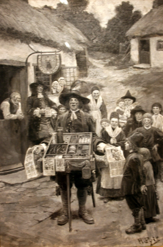 The Town Crier by Howard Pyle