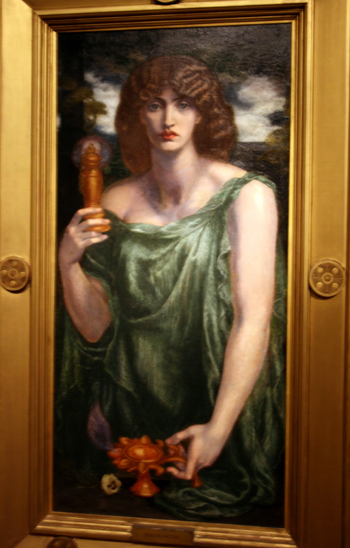 Mnemosyne by Dante Gabriel Rossetti, 1875 -1881