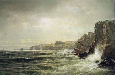 William Trost Richards, Conanicut Island, Rhode Island (1885)