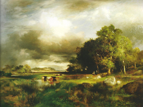 Thomas Moran, Near Southhampton (1891)