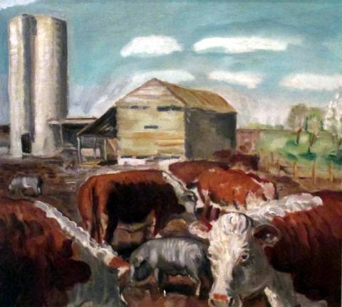 The Curry Farm, John Steuart Curry, 1930