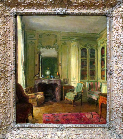 A Louis XV Interior by Walter Gay, 1915,