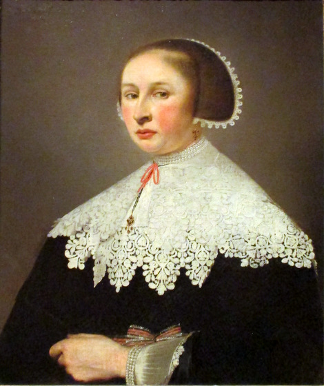 Portrait of a Woman -- Pieter Dubordieu, 1639