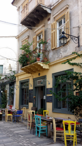 Street Cafes along every street in Nafplio