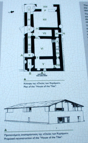 Diagram of the House of Tiles
